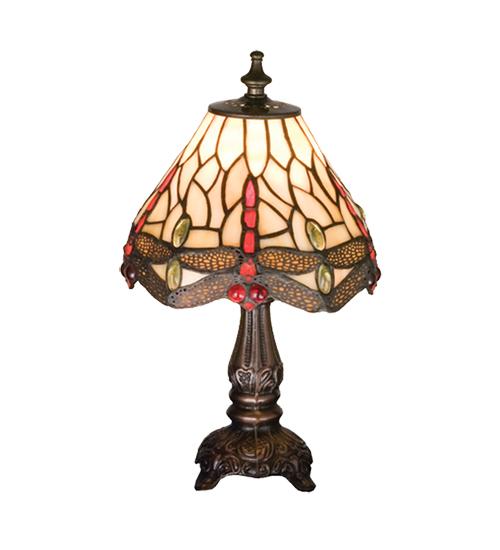 11.5&#34;H Tiffany Hanginghead Dragonfly Mini Lamp