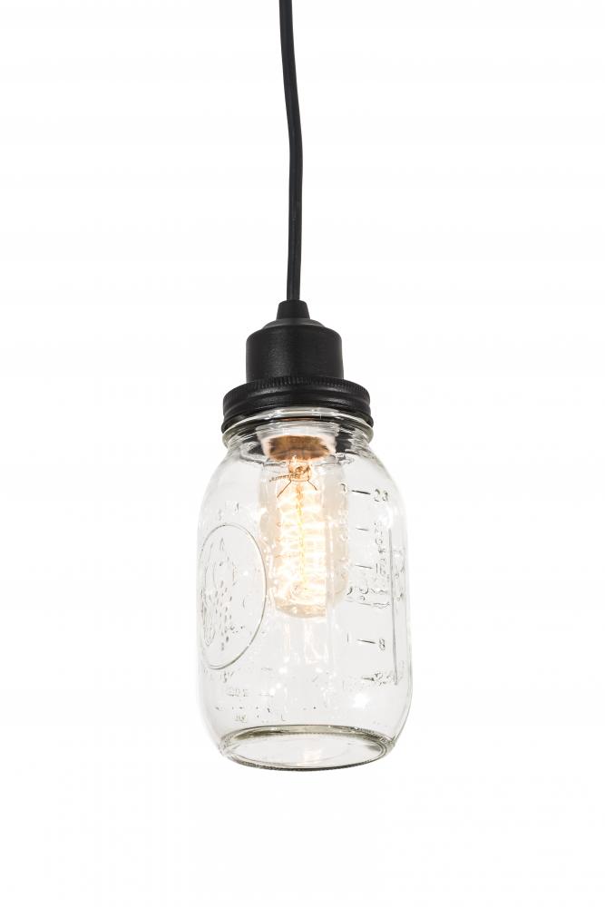 3.75&#34; Mason Jar Pendant