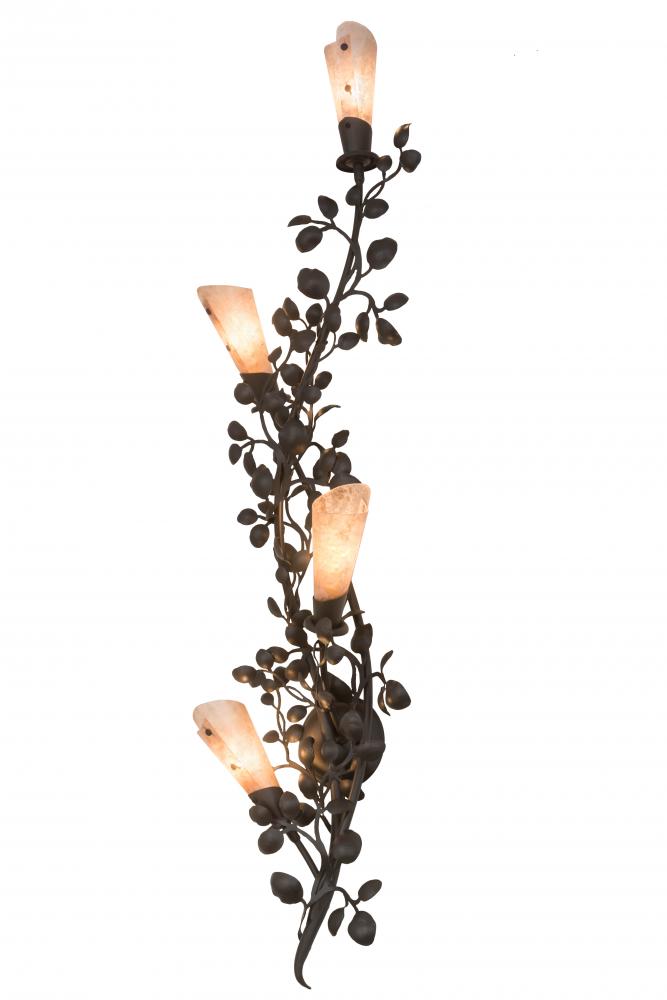 12&#34;W Vinca Vine 4 LT Wall Sconce