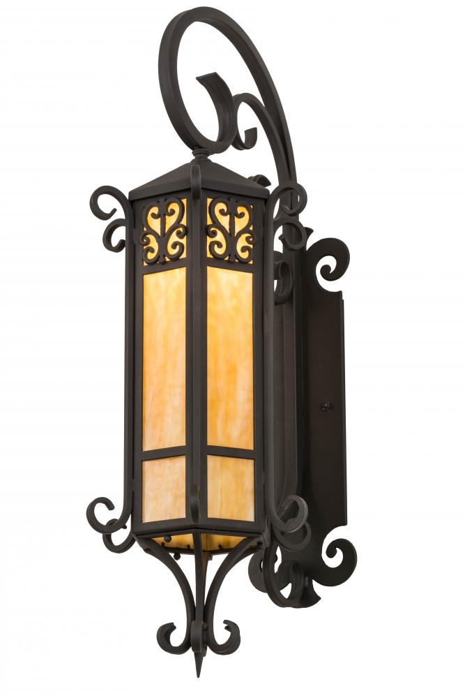 12&#34;W Caprice Lantern Wall Sconce