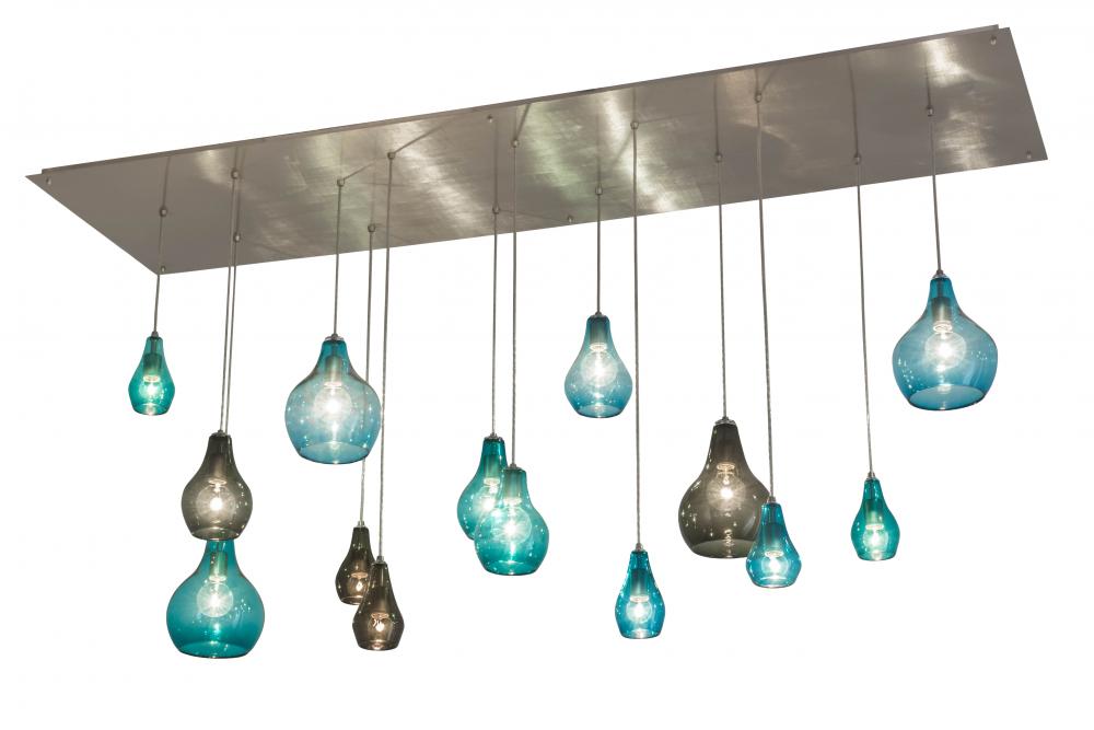 84&#34;L Anjou 14 LT Cascading Pendant