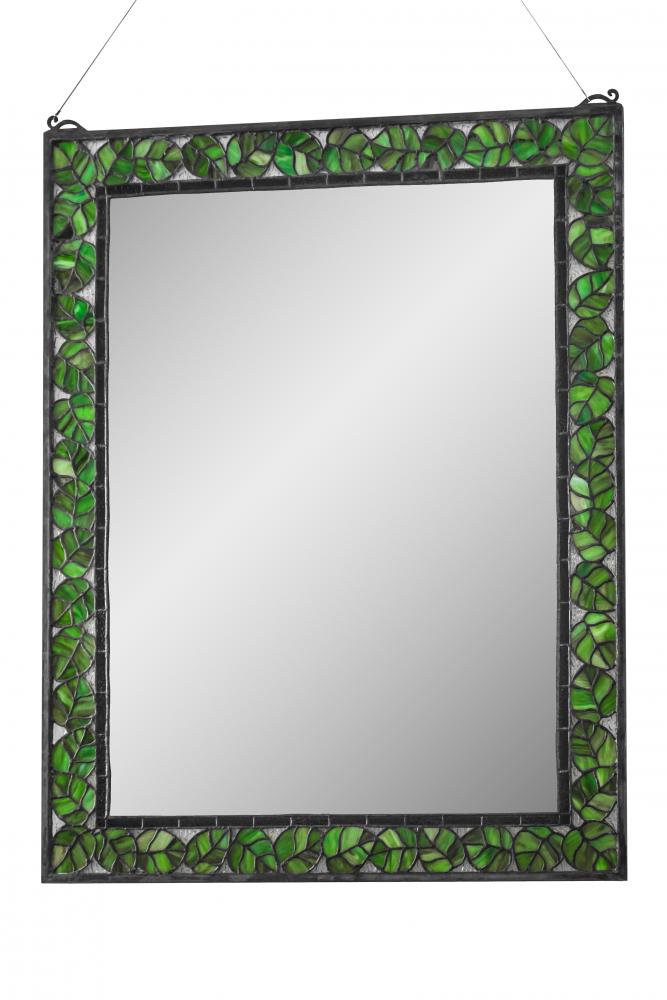 28&#34;W X 36&#34;H Oak Leaf Mirror