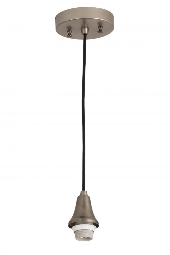 5&#34;W Brushed Nickel 1 LT Pendant Hardware