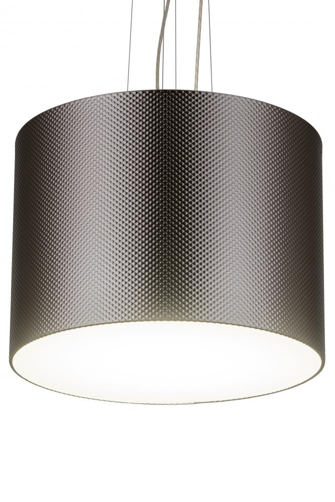 21.5&#34; Wide Cilindro Metal-Tex Pendant