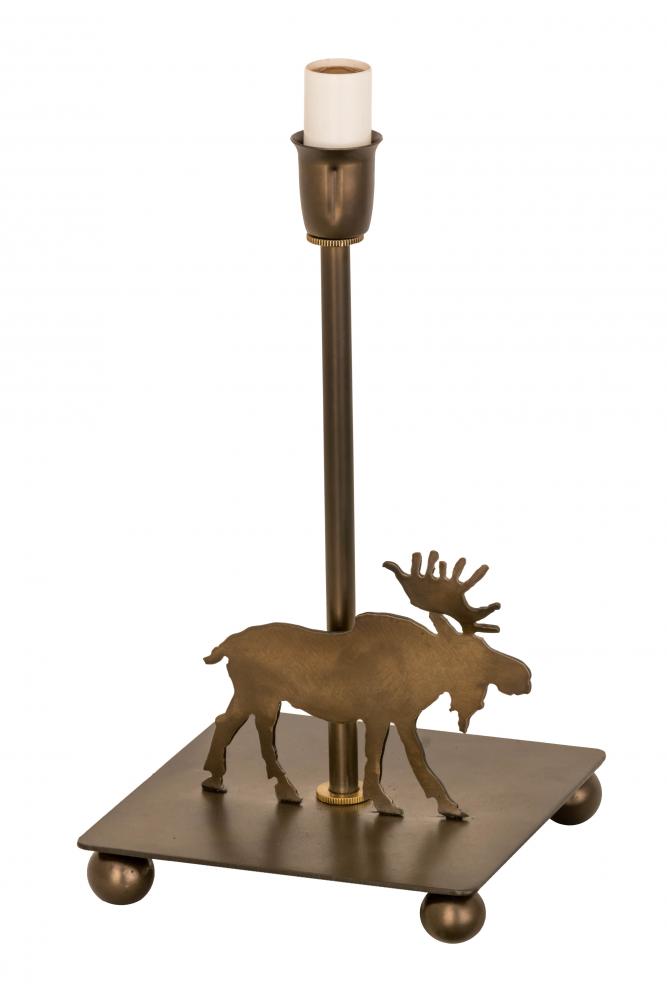 10.5&#34;H Lone Moose Table Base