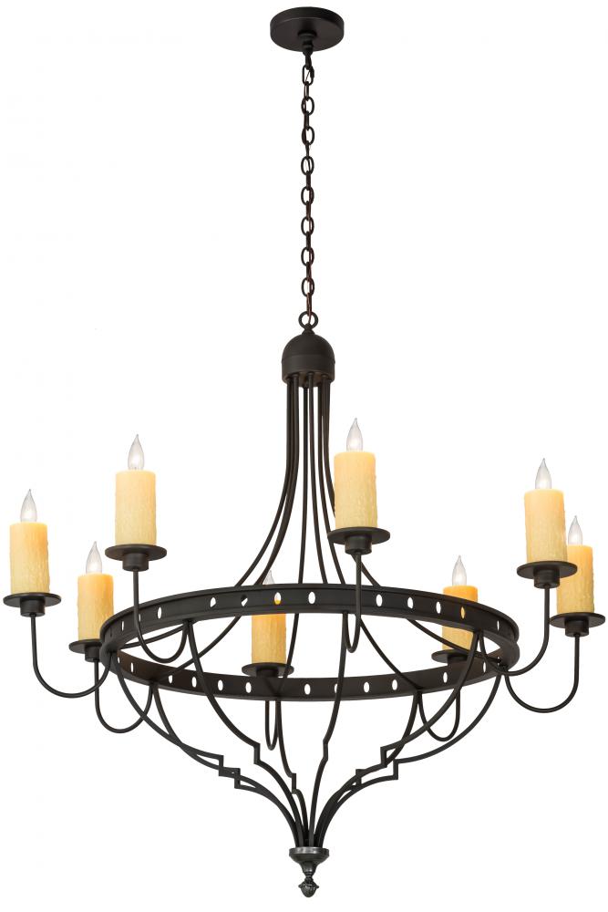 48&#34; Wide Bottini 8 Light Chandelier