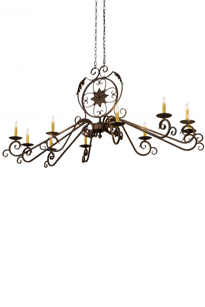 68&#34;L Christabel 10 LT Chandelier