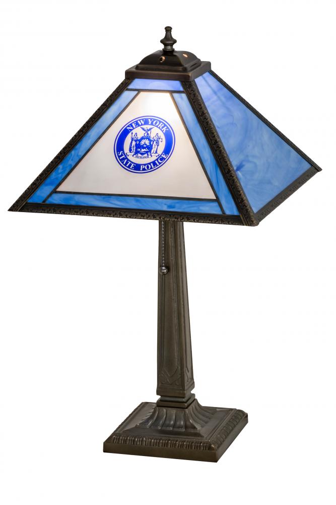 22&#34;H Personalized State Trooper Table Lamp