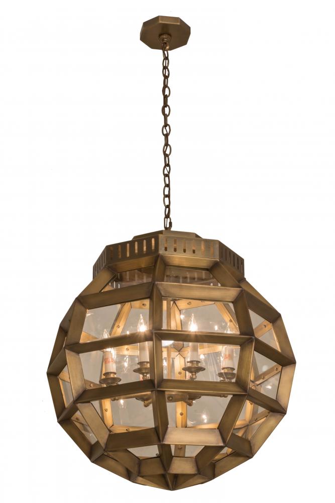 26&#34;W Armoury Globe Pendant