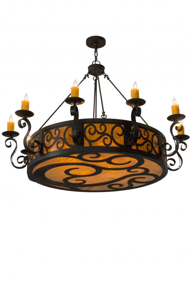 56&#34; Wide Delano 10 Light Chandelier