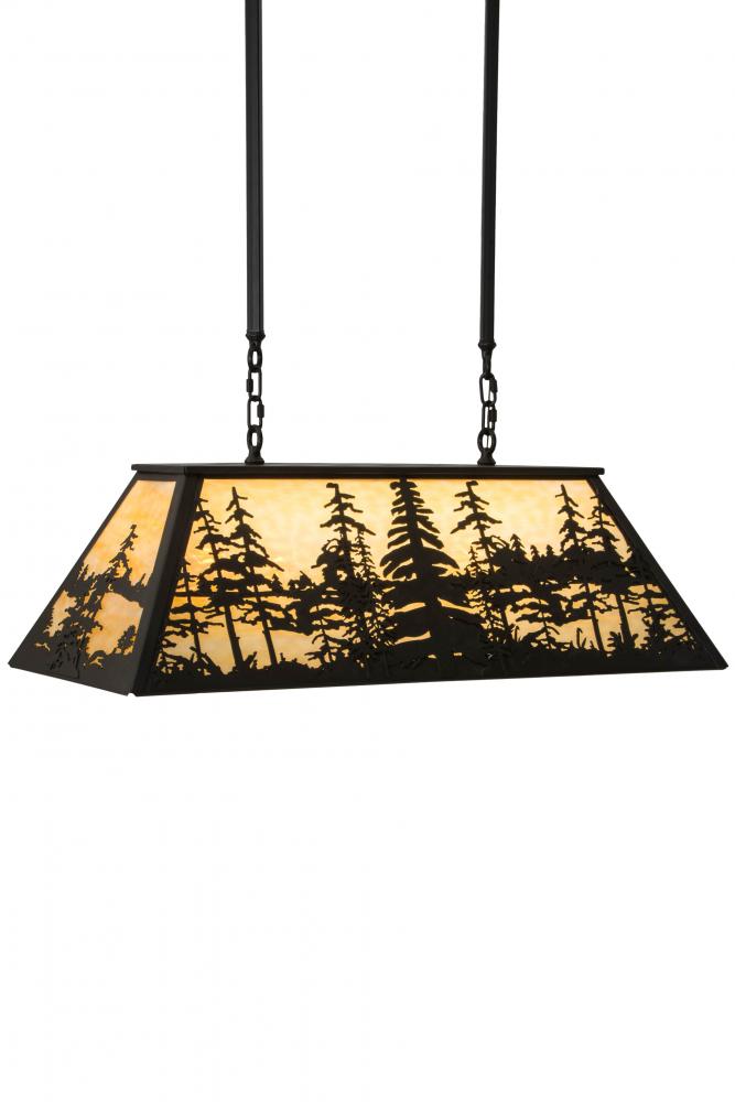 36&#34;L Tall Pines Oblong Pendant