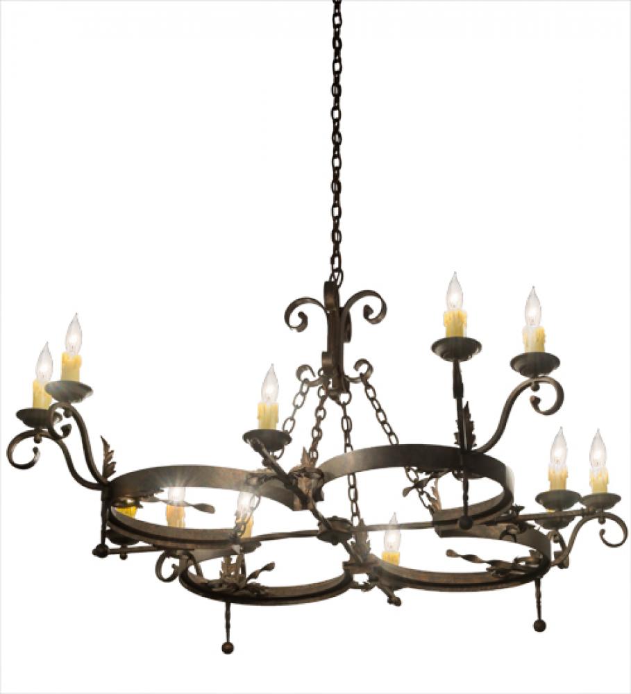 60&#34;W Andorra 12 LT Chandelier