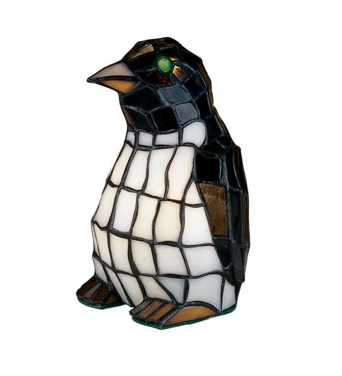 8&#34;H Penguin Accent Lamp