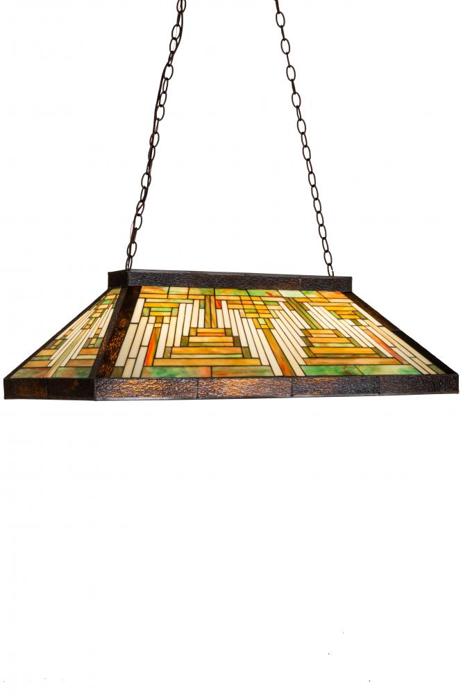 39&#34; Long Nuevo Mission Oblong Pendant