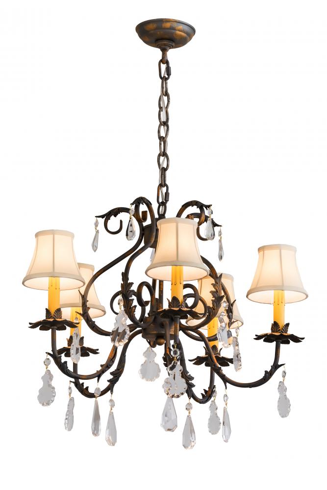 25&#34;W Chantilly 5 LT Chandelier