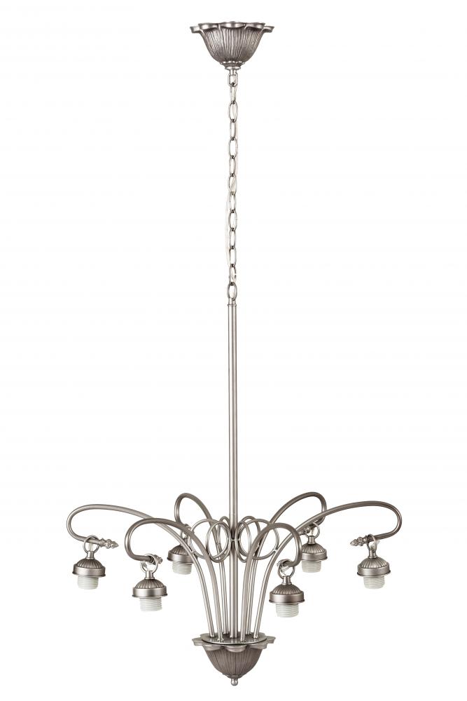 26&#34;W Victorian 6 LT Chandelier Hardware