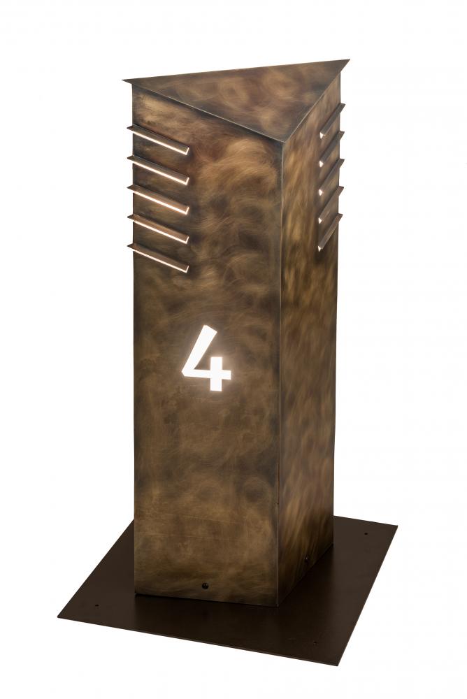 36&#34; High Aploks Personalized 4 Bollard