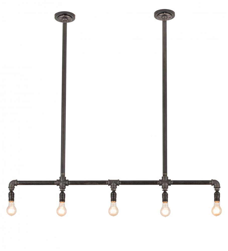 48&#34; Wide Alva Conduttura 5 Light Pendant