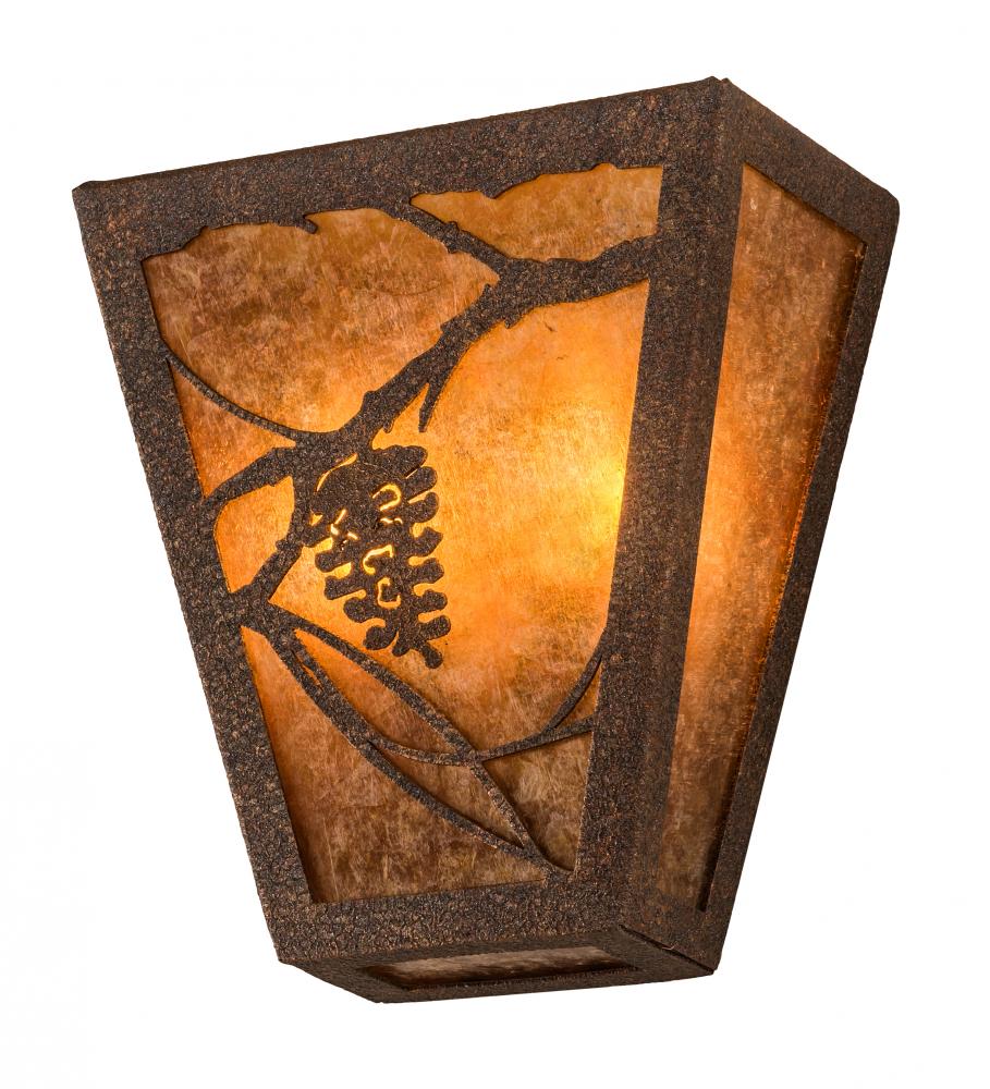 7&#34;W Whispering Pines Wall Sconce