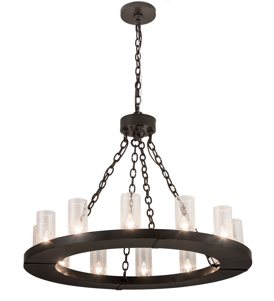 36&#34; Wide Loxley 12 Light Chandelier