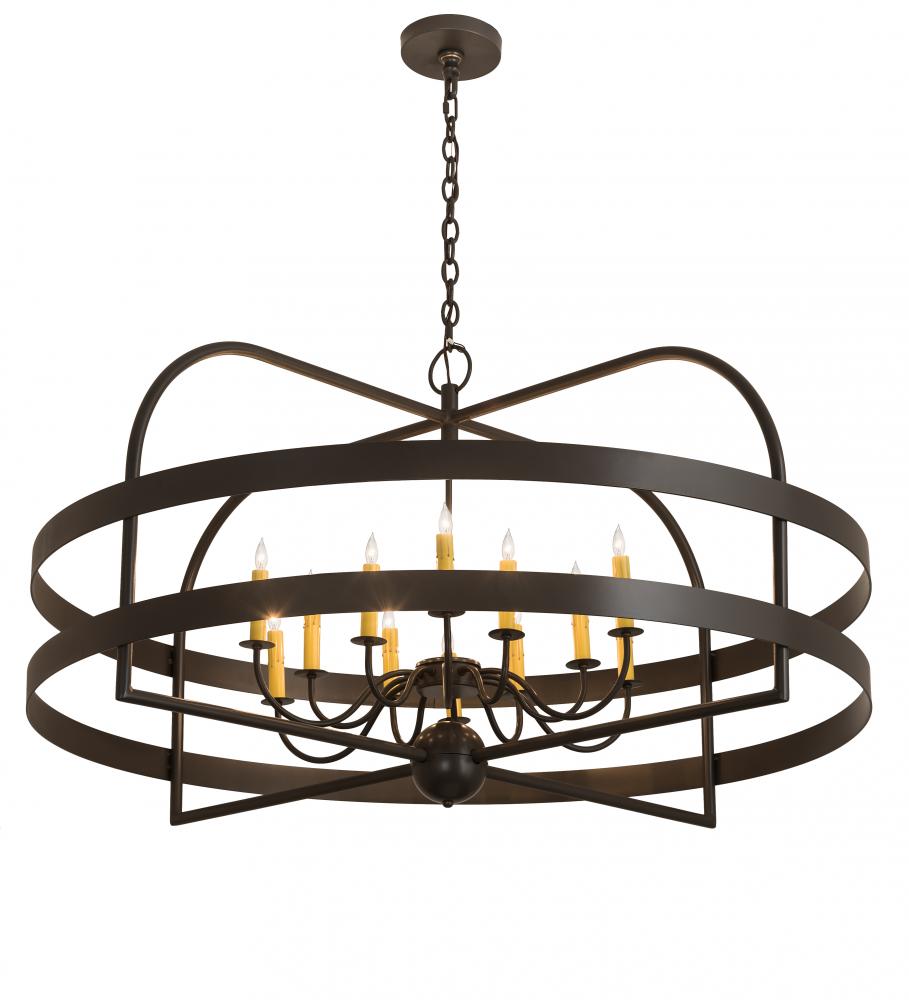 48&#34; Wide Aldari 12 Light Chandelier