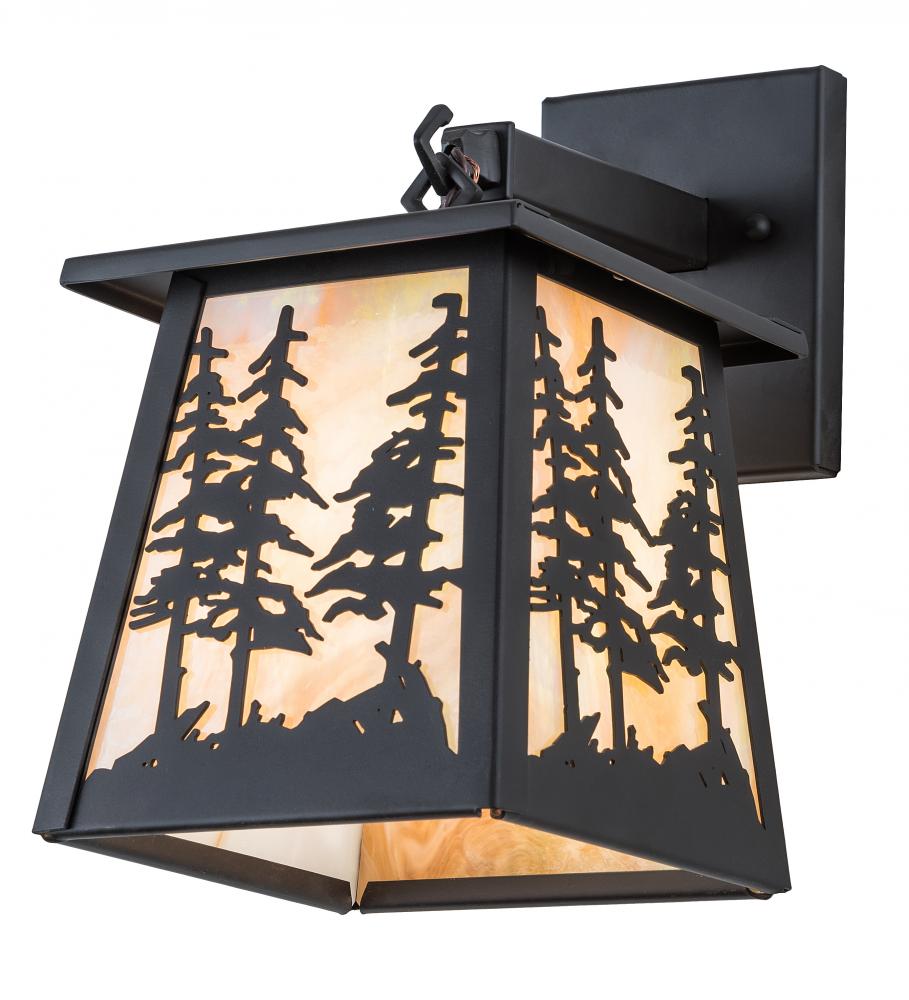 7&#34; Wide Tall Pines Hanging Wall Sconce