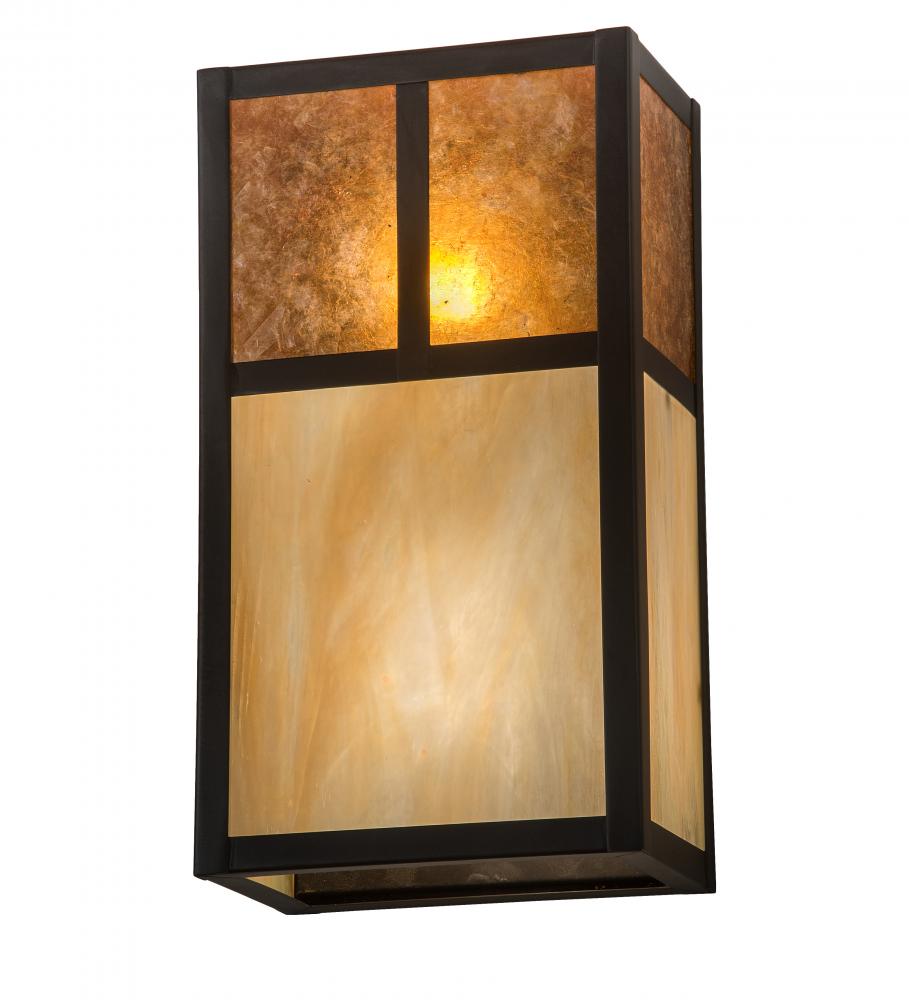 6.5&#34;Wide Hyde Park &#34;T&#34; Mission Wall Sconce