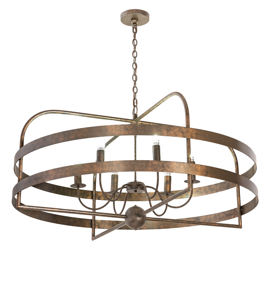 48&#34; Wide Aldari 6 Light Chandelier