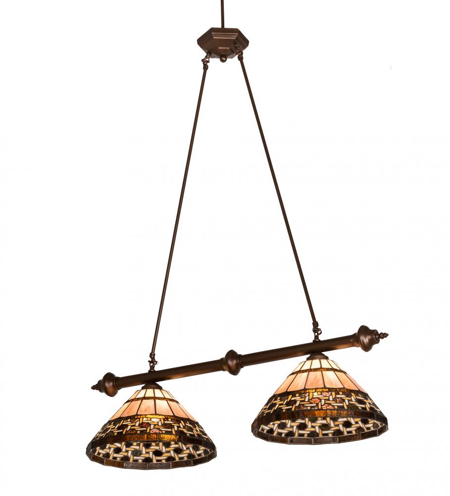 36&#34; Long Ilona 2 Light Island Pendant