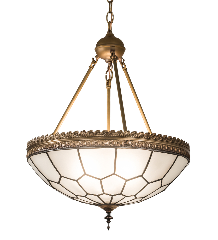 19&#34;Wide Vincent Honeycomb 3 Light Ceiling Pendant