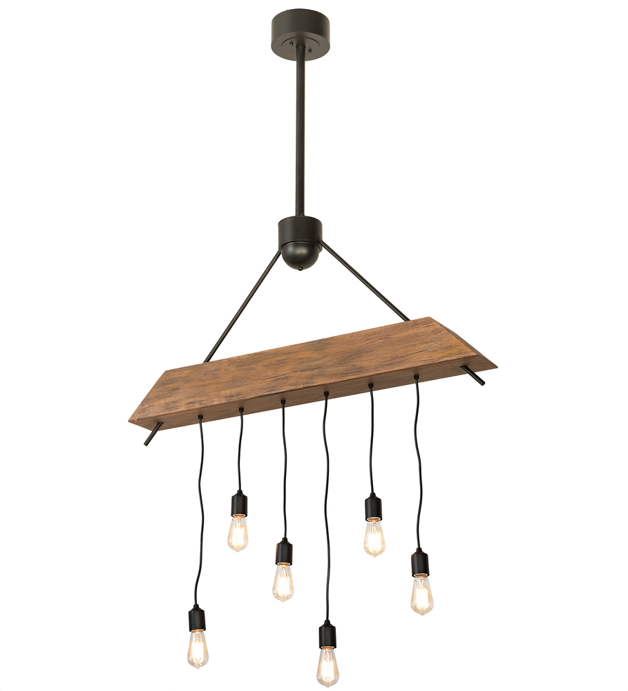 44&#34; Long Alva Beam 6 Light Pendant