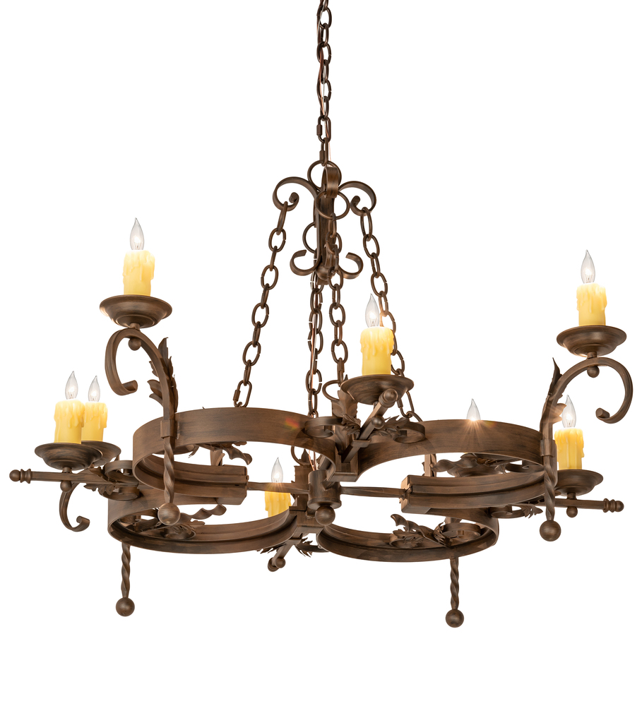 42&#34; Wide Andorra 8 Light Chandelier