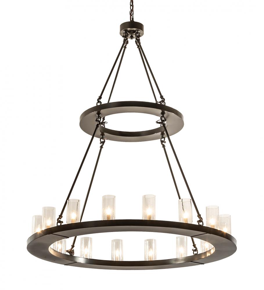 48&#34; Wide Loxley 16 Light Two Tier Chandelier