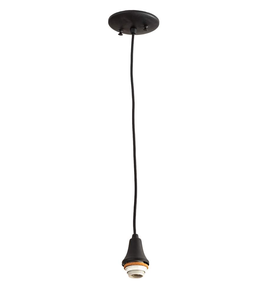 5&#34; Wide Textured Black Pendant Hardware