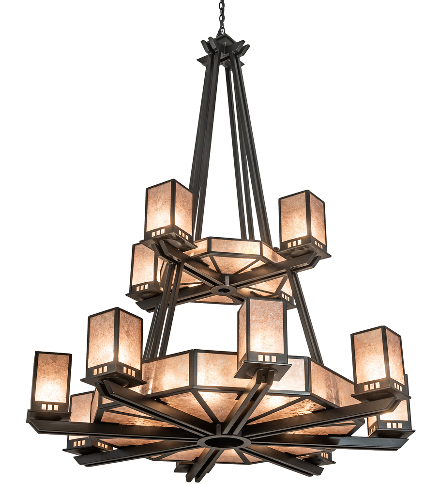 58&#34; Wide Avondale Two Tier Chandelier