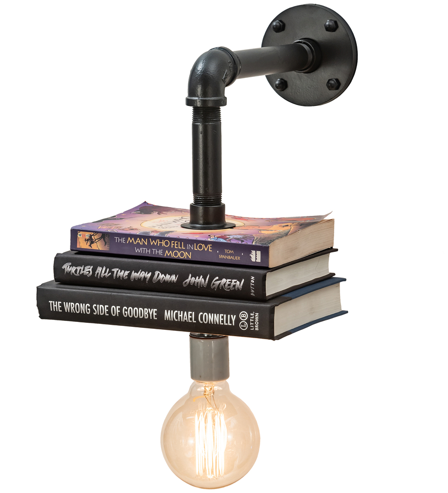 9.5&#34; Wide PipeDream Honorary Author Wall Sconce