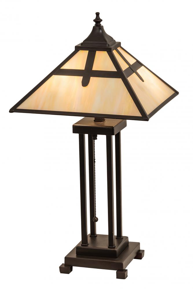 24&#34; High Cross Mission Table Lamp