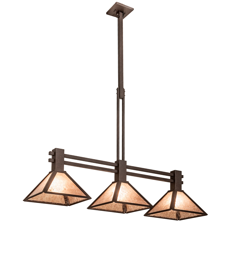 45&#34; Long Soffe 3 Light Island Pendant