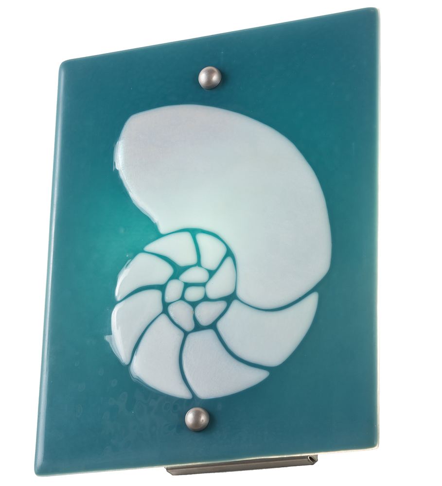 9&#34; Wide Metro Fusion Nautilus Wall Sconce