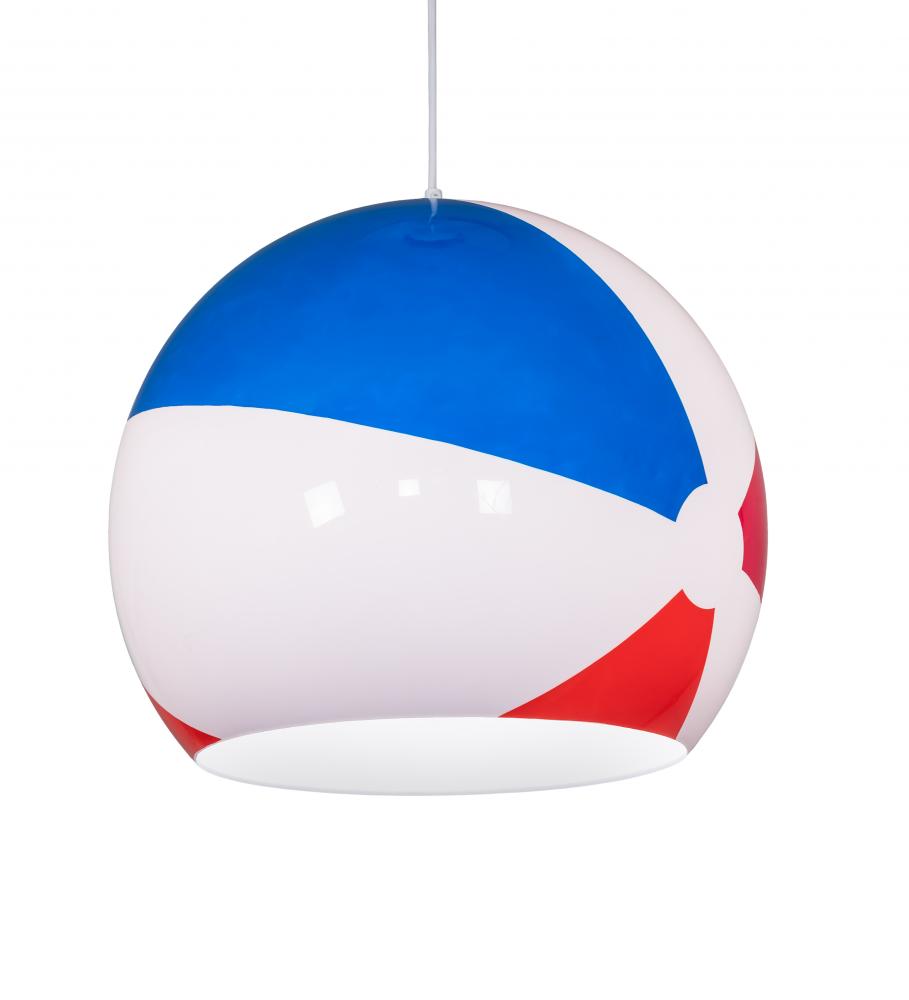 18&#34; Wide Beach Ball Pendant