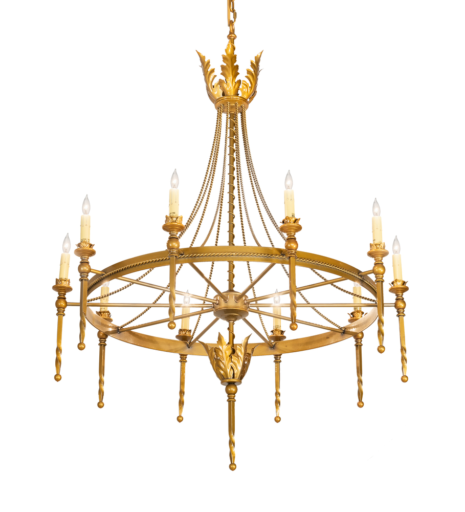 36&#34; Wide Amaury 10 Light Chandelier