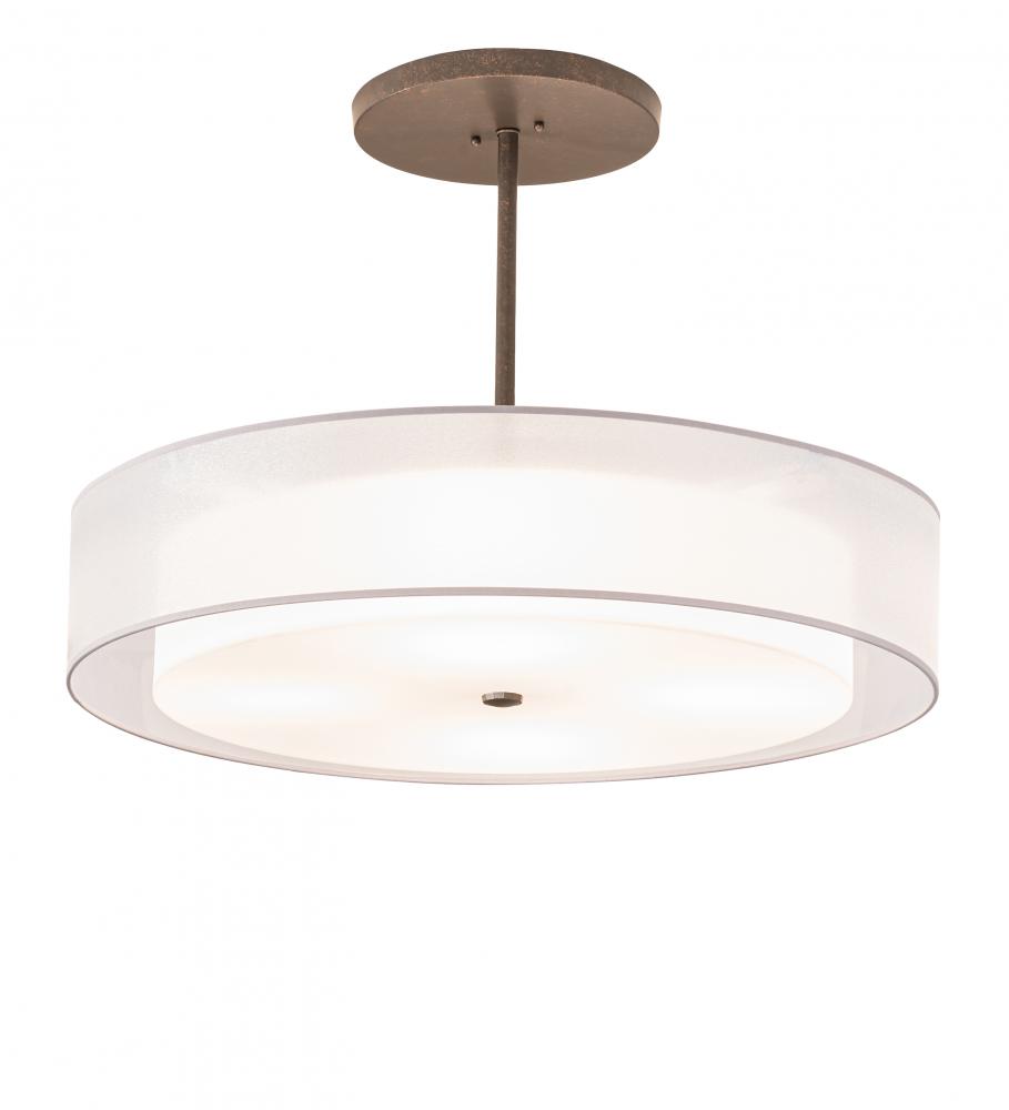 30&#34; Wide Cilindro Textrene Pendant