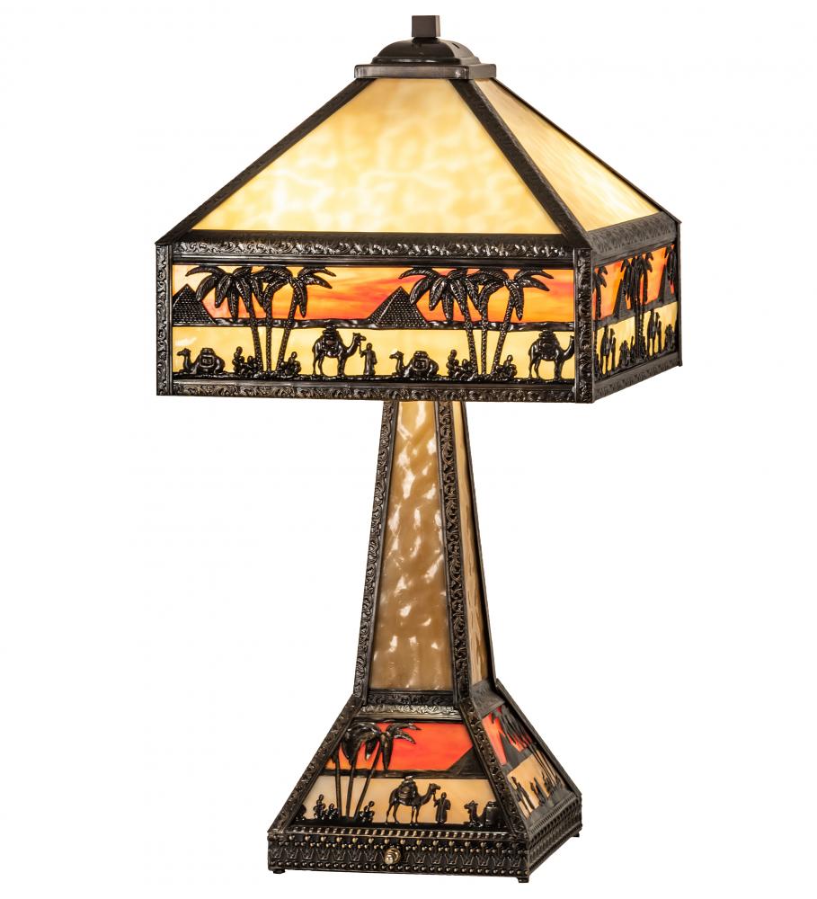 26&#34; High Camel Mission Table Lamp