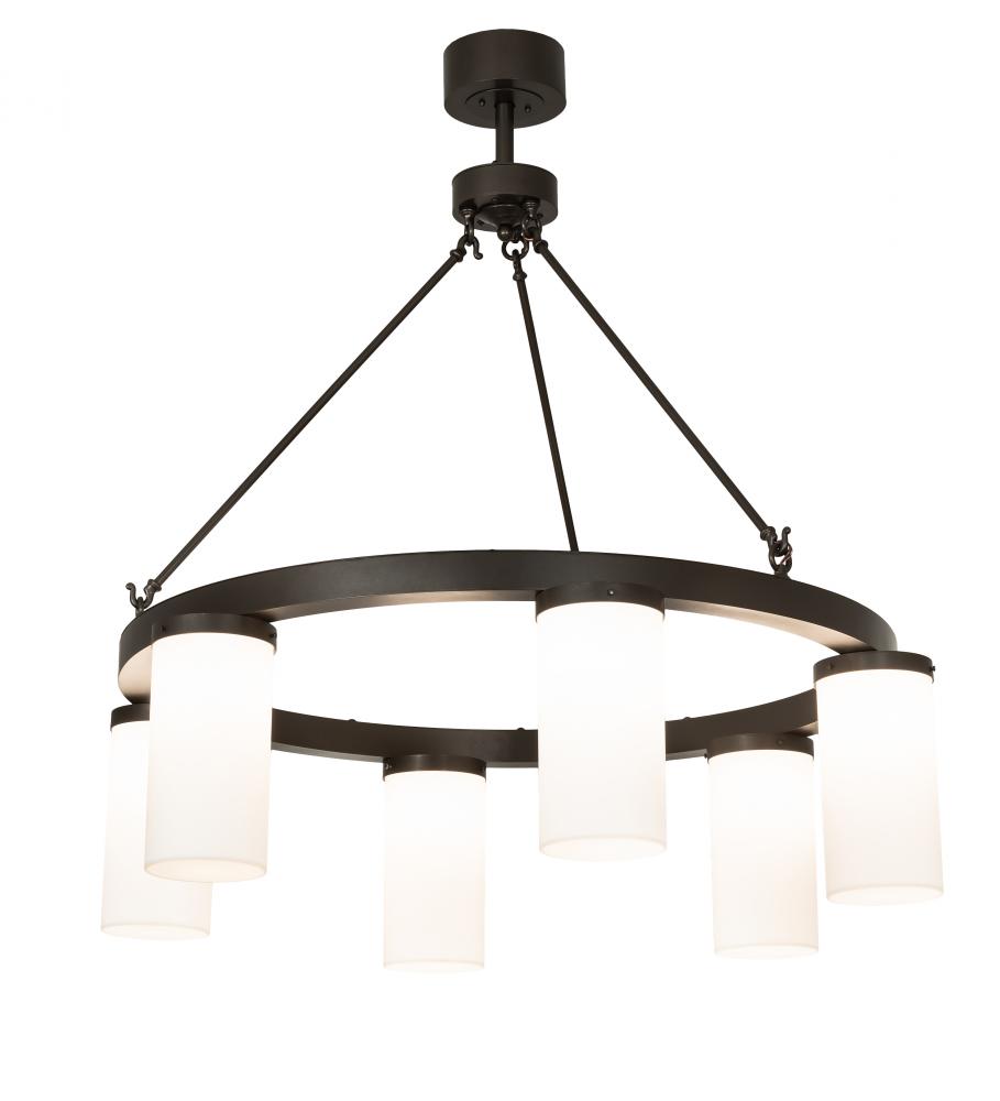 46&#34; Wide Loxley Needham 6 Light Chandelier