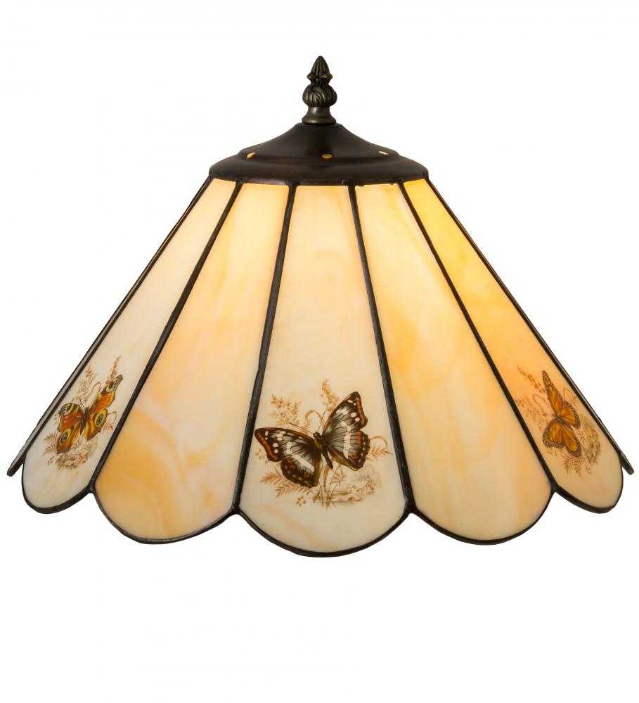 13&#34; Wide Butterfly Shade