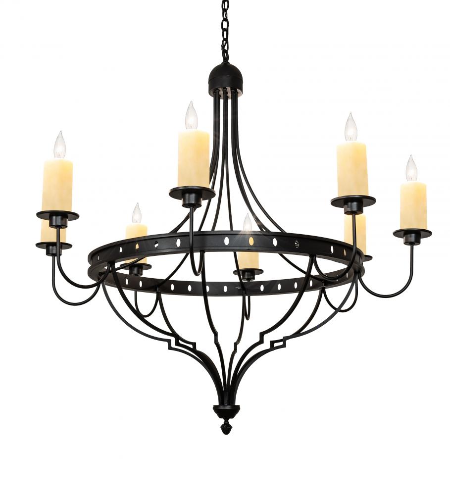 48&#34; Wide Bottini 8 Light Chandelier