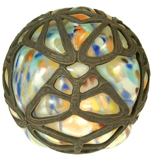 4.75&#34;H Castle Butterfly Orb Shade