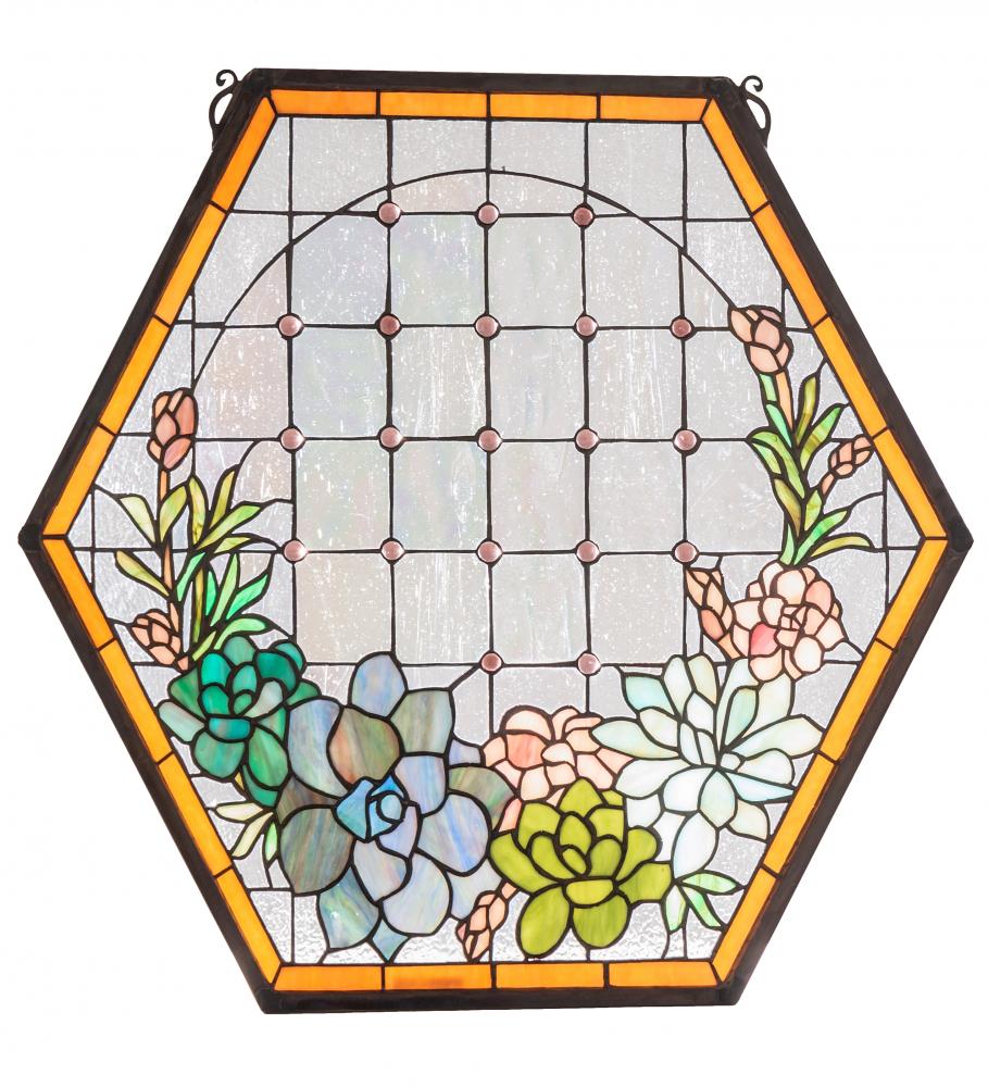 20&#34; Wide X 20&#34; High Succulent Window