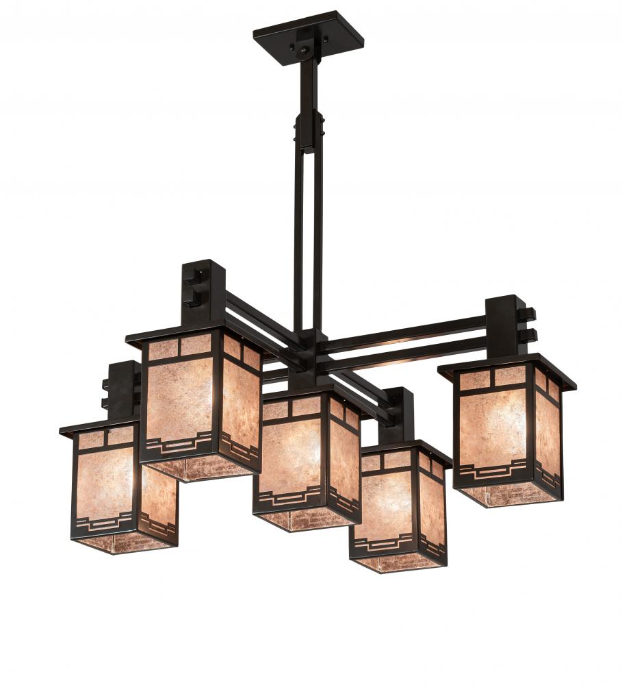 36&#34; Wide Roylance 5 Light Chandelier