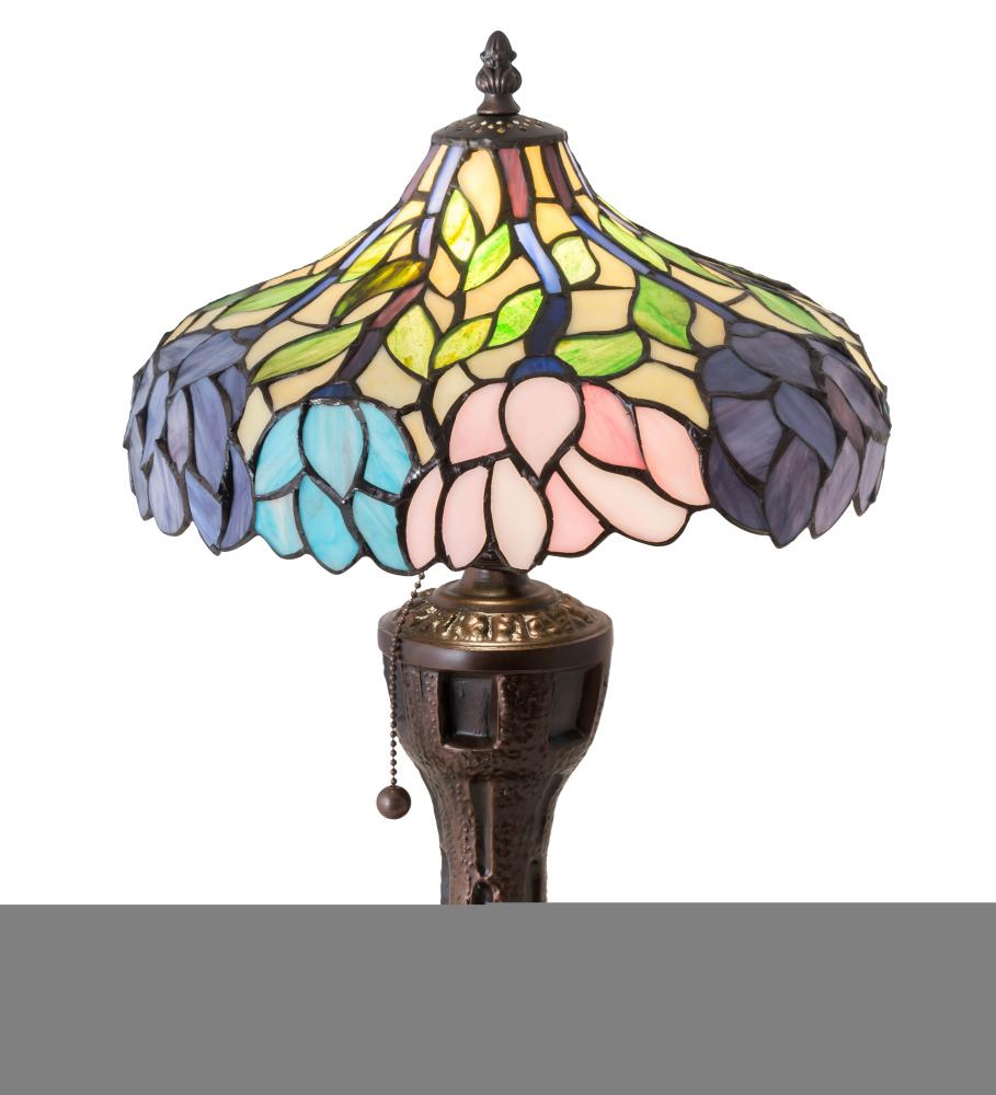 17&#34; High Wisteria Table Lamp